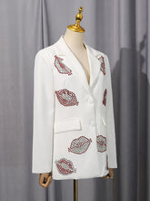 Women's Luxury Rhinestone Blazer